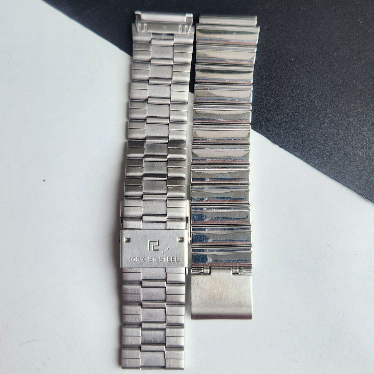 18MM Stainless Steel Silver Bracelet For Automatic Mechanical Watches H49