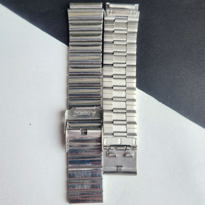 18MM Stainless Steel Silver Bracelet For Automatic Mechanical Watches H49