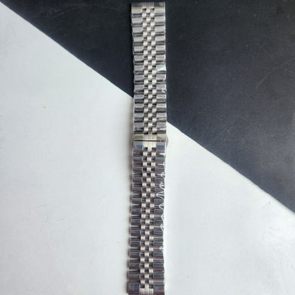 18MM Stainless Steel Silver Bracelet For Automatic Mechanical Watches H49
