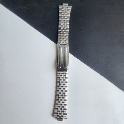 18MM Stainless Steel Silver Seiko Bracelet For Automatic Mechanical Watches H47
