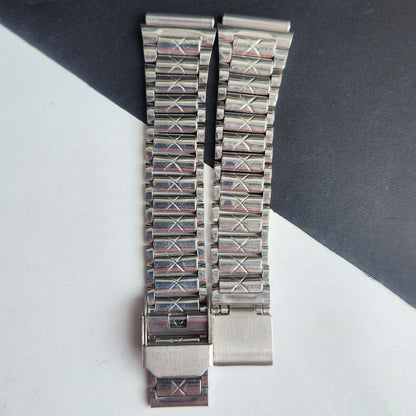 22MM Silver Jubilee Bracelet With Butterfly Lock For Automatic Mechanical Watches H51