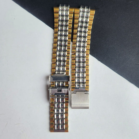 18MM Stainless Steel Twoton For Automatic Mechanical Watches H52