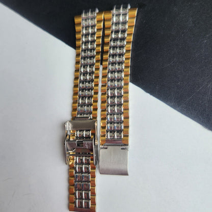 18MM Stainless Steel Twoton For Automatic Mechanical Watches H52