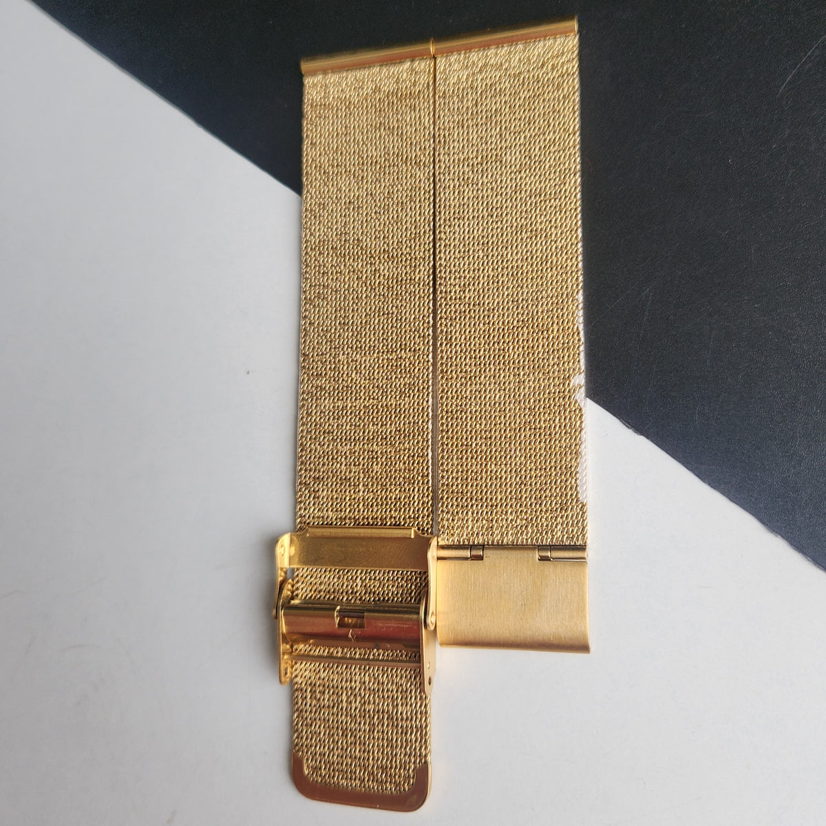 22MM Golden Mesh Band for TITAN EDGE Quartz Watches H60