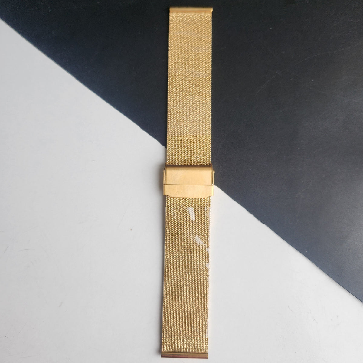 22MM Golden Mesh Band for TITAN EDGE Quartz Watches H60