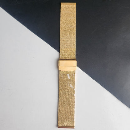 22MM Golden Mesh Band for TITAN EDGE Quartz Watches H60