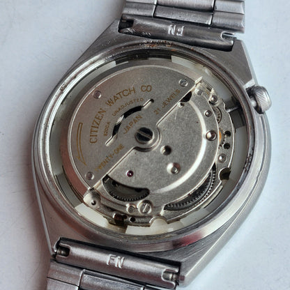 Vintage 1977 Original Citizen Automatic 8200 Golden Face 21 Jewels Day-Date Japanese Men's Wrist Watch EG154