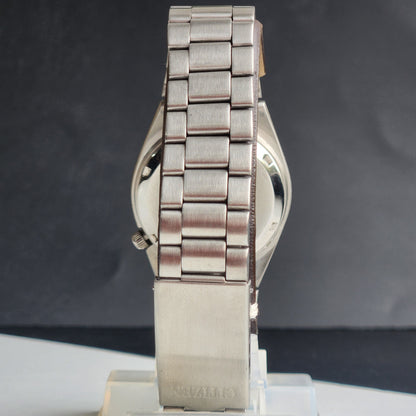 Vintage 1978 Original Citizen Automatic 8200 Black/Grey Face 21 Jewels Day-Date Japanese Men's Wrist Watch EG161