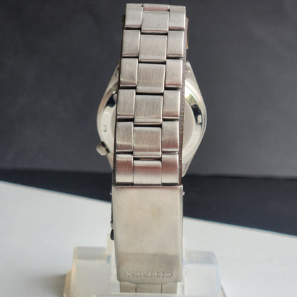 Vintage 1979 Original Citizen Automatic 8200 Golden Face 21 Jewels Day-Date Japanese Men's Wrist Watch EG173