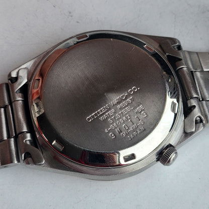 Vintage 1979 Original Citizen Automatic 8200 Golden Face 21 Jewels Day-Date Japanese Men's Wrist Watch EG173