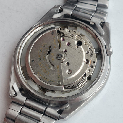 Vintage 1975 Original Citizen Automatic 8200 Grey Face 21 Jewels Day-Date Japanese Men's Wrist Watch EG181