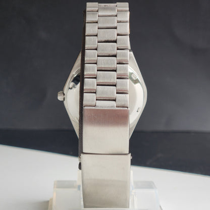 Vintage 1981 Original Citizen Automatic 8200 Silver Face 21 Jewels Day-Date Japanese Men's Wrist Watch EG184
