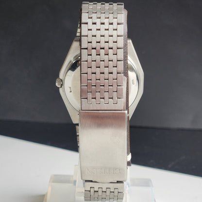 Vintage 1992 Original Citizen Automatic 8200 Golden Face 21 Jewels Day-Date Japanese Men's Wrist Watch EG190