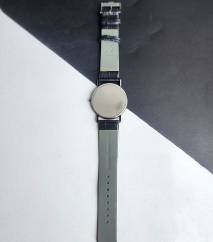 Original TITAN EDGE 1595WAA31 Round Black Face 38MM Case Men's Watch H71