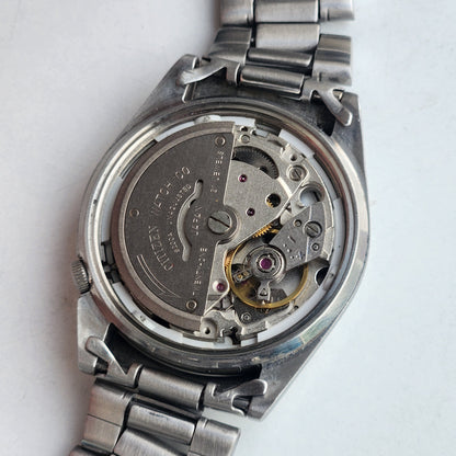 Vintage 1983 Original Citizen Automatic 8200 Black Face 21 Jewels Day-Date Japanese Men's Wrist Watch EA08