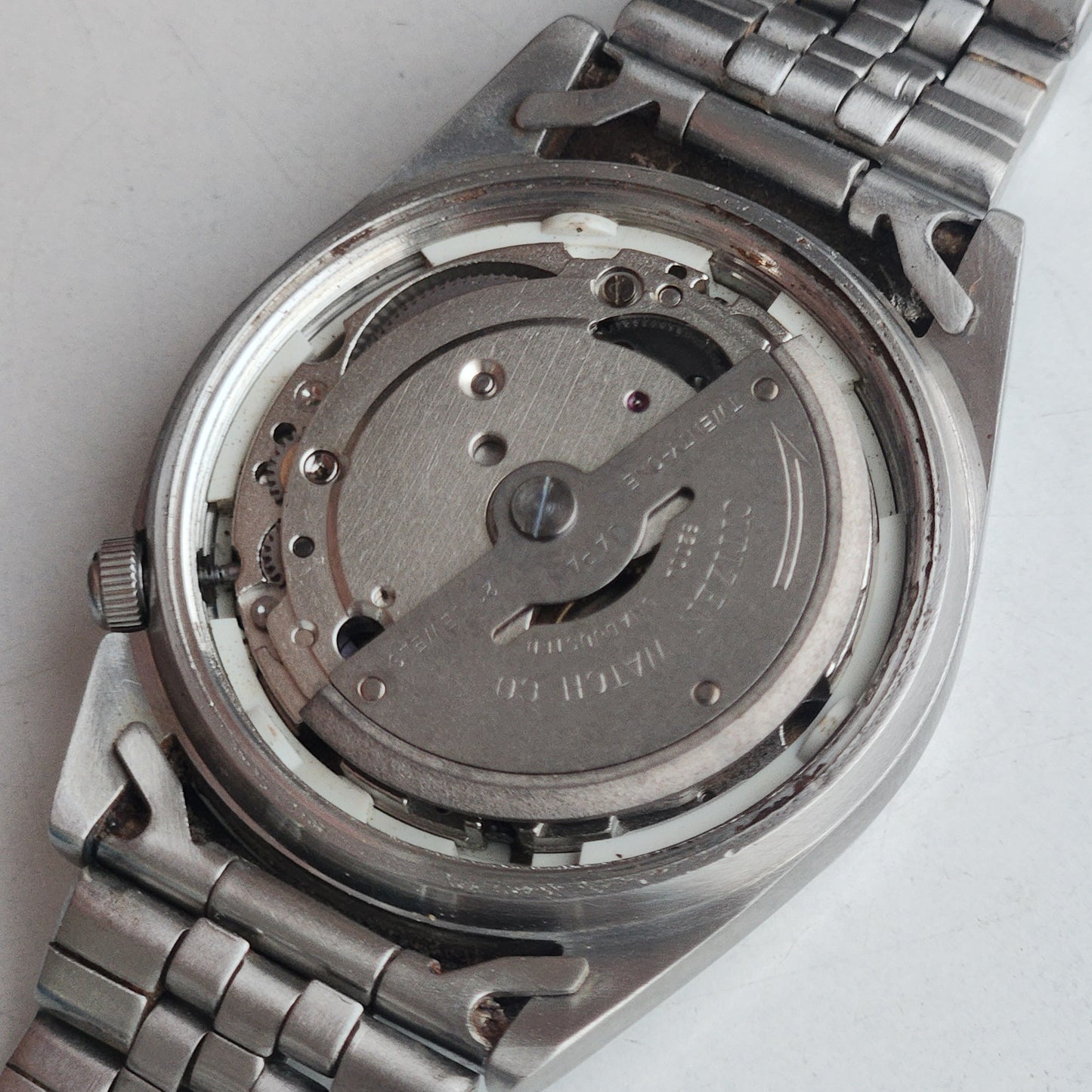 Vintage 1978 Original Citizen Automatic 8200 Golden Face 21 Jewels Day-Date Japanese Men's Wrist Watch EA12