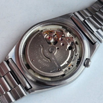 Vintage 1983 Original Citizen Automatic 8200 Grey Face 21 Jewels Day-Date Japanese Men's Wrist Watch EA29