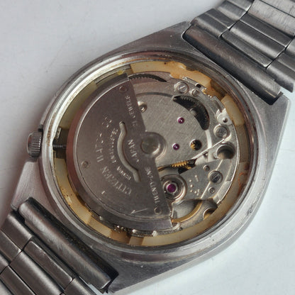 Vintage 1978 Original Citizen Automatic 8200 Golden Face 21 Jewels Day-Date Japanese Men's Wrist Watch EA30