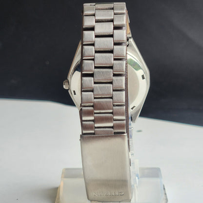 Vintage 1974 Original Citizen Automatic 8200 Golden Face 21 Jewels Day-Date Japanese Men's Wrist Watch EA35
