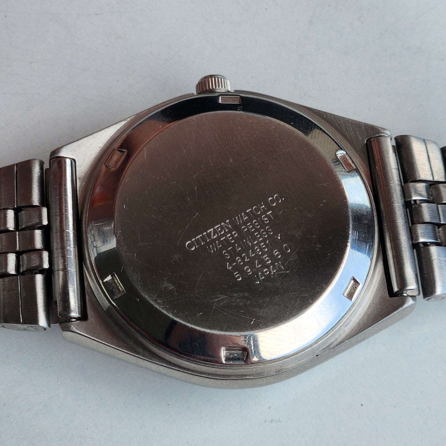 Vintage 1975 Original Citizen Automatic 8200 Golden Face 21 Jewels Day-Date Japanese Men's Wrist Watch EA45