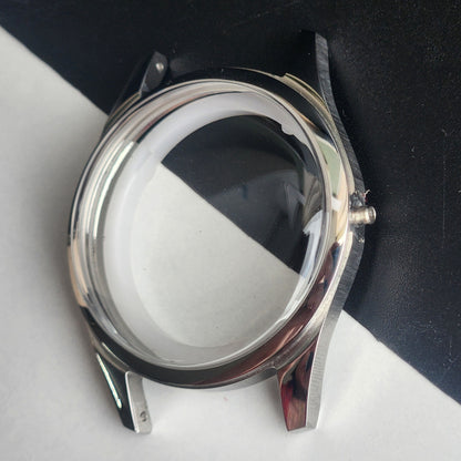 New Replacement Case for HMT Janata/Pilot/Jubilee/Jawan with Exhibition Back Stainless Steel H90
