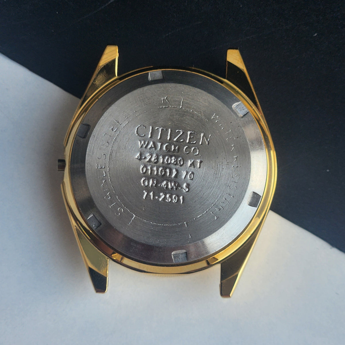 New Replacement Case for Citizen 8200 Gold Plated H98