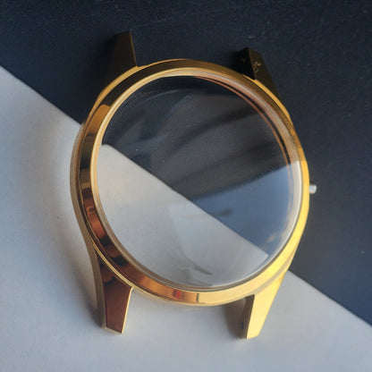 New Replacement Case for HMT Janata/Pilot/Jubilee/Jawan Etc with Exhibition Back Stainless Steel H100