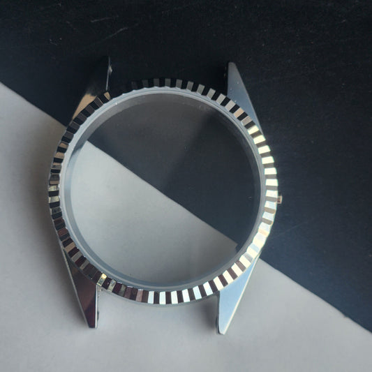 New Replacement Case For HMT HIMALAYA/ HMT KOHINOOR With Fluted Bezel H99
