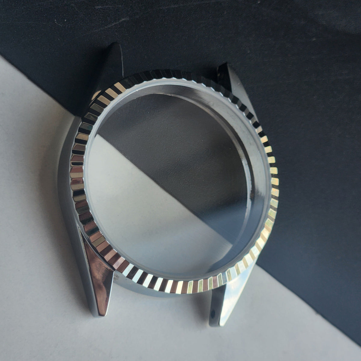 New Replacement Case For HMT HIMALAYA/ HMT KOHINOOR With Fluted Bezel H99
