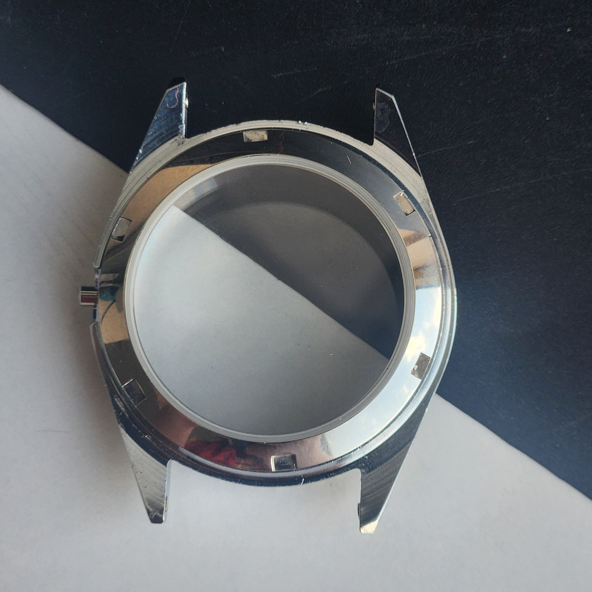New Replacement Case For HMT HIMALAYA/ HMT KOHINOOR With Fluted Bezel H99