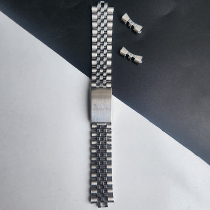18MM Stainless Steel Silver Jubilee With Clamp Bracelet Automatic Mechanical Watches I57