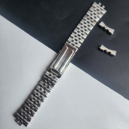 18MM Stainless Steel Silver Jubilee With Clamp Bracelet Automatic Mechanical Watches I57