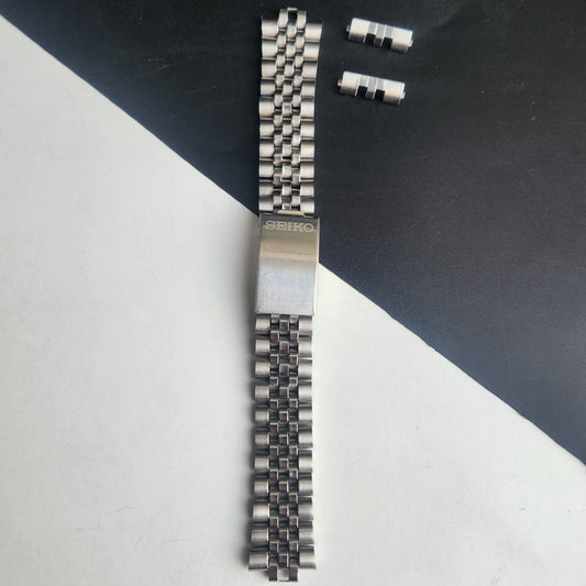 18MM Stainless Steel Silver Jubilee With Clamp Bracelet Automatic Mechanical Watches I58