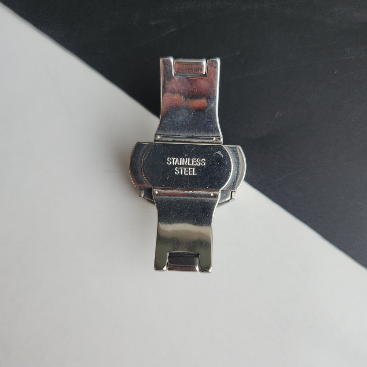 18MM Stainless Steel Butterfly Clasp For 20MM watch Strap I59
