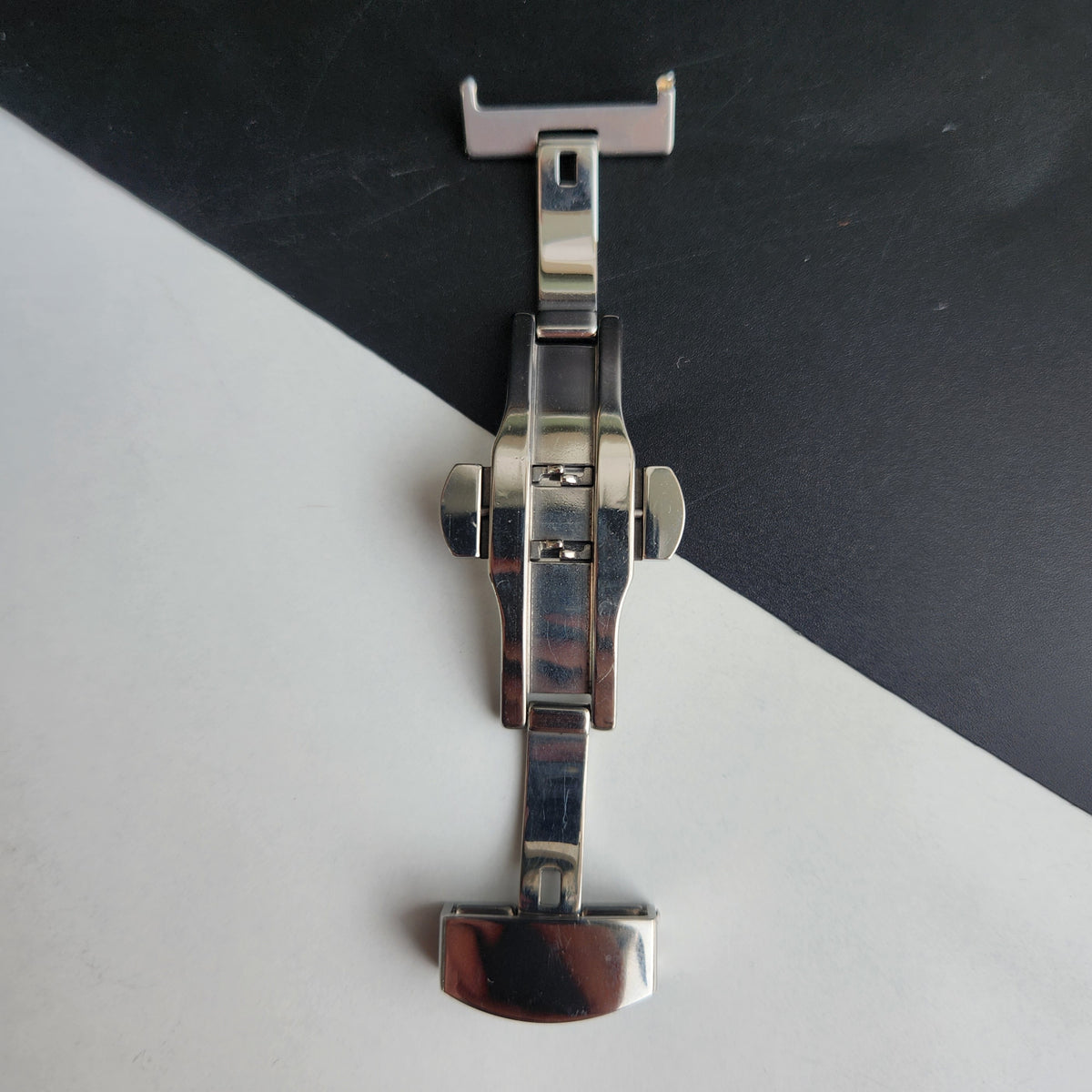 18MM Stainless Steel Butterfly Clasp For 20MM watch Strap I59