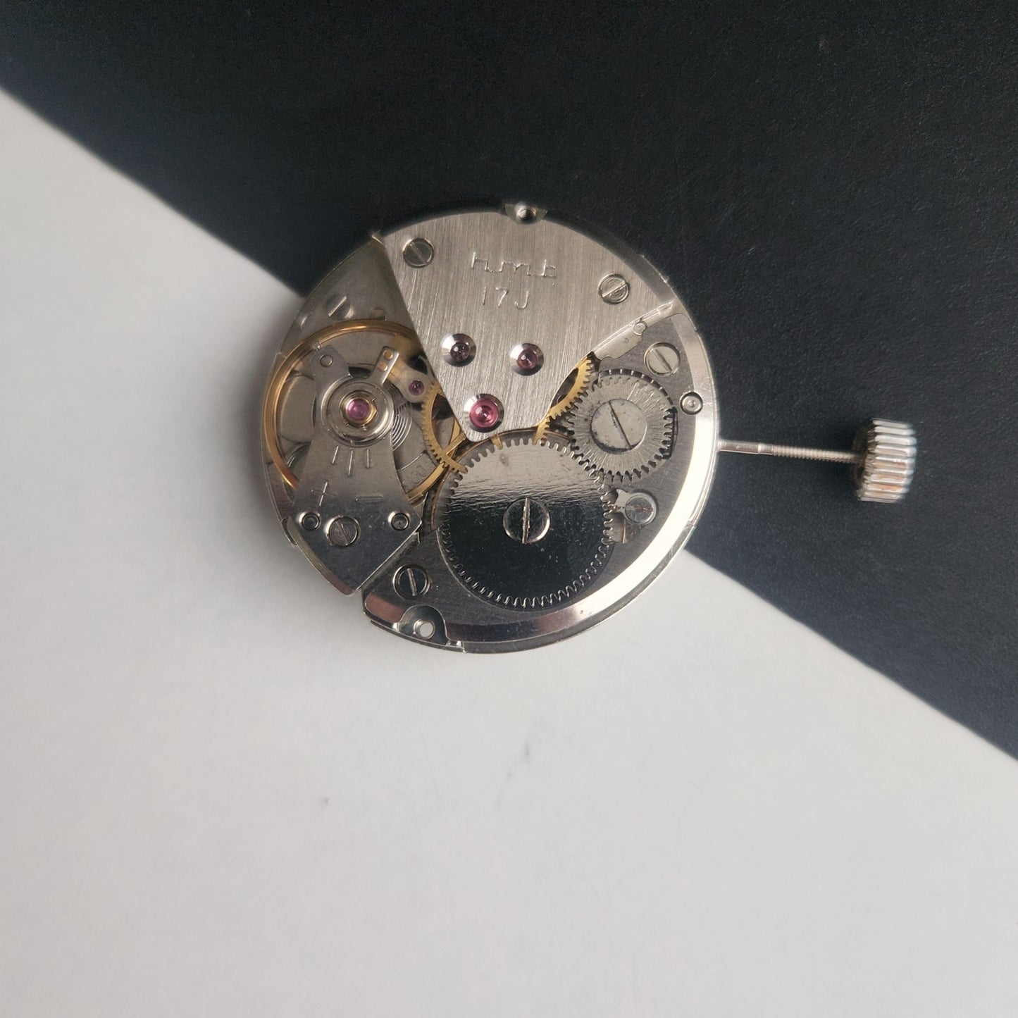 HMT Hand Winding 17 Jewels Movement Service Machine I71