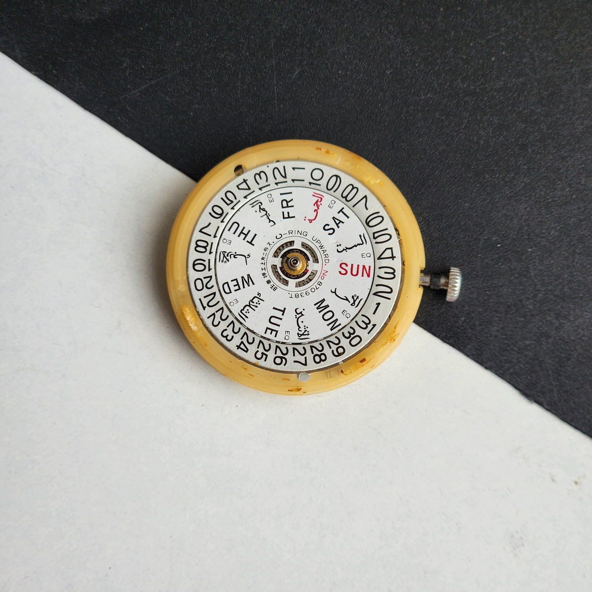 SEIKO 5 AUTOMATIC JAPAN MOVEMENT CAL NO.6349 DAY/DATE KEY ON-3 I77
