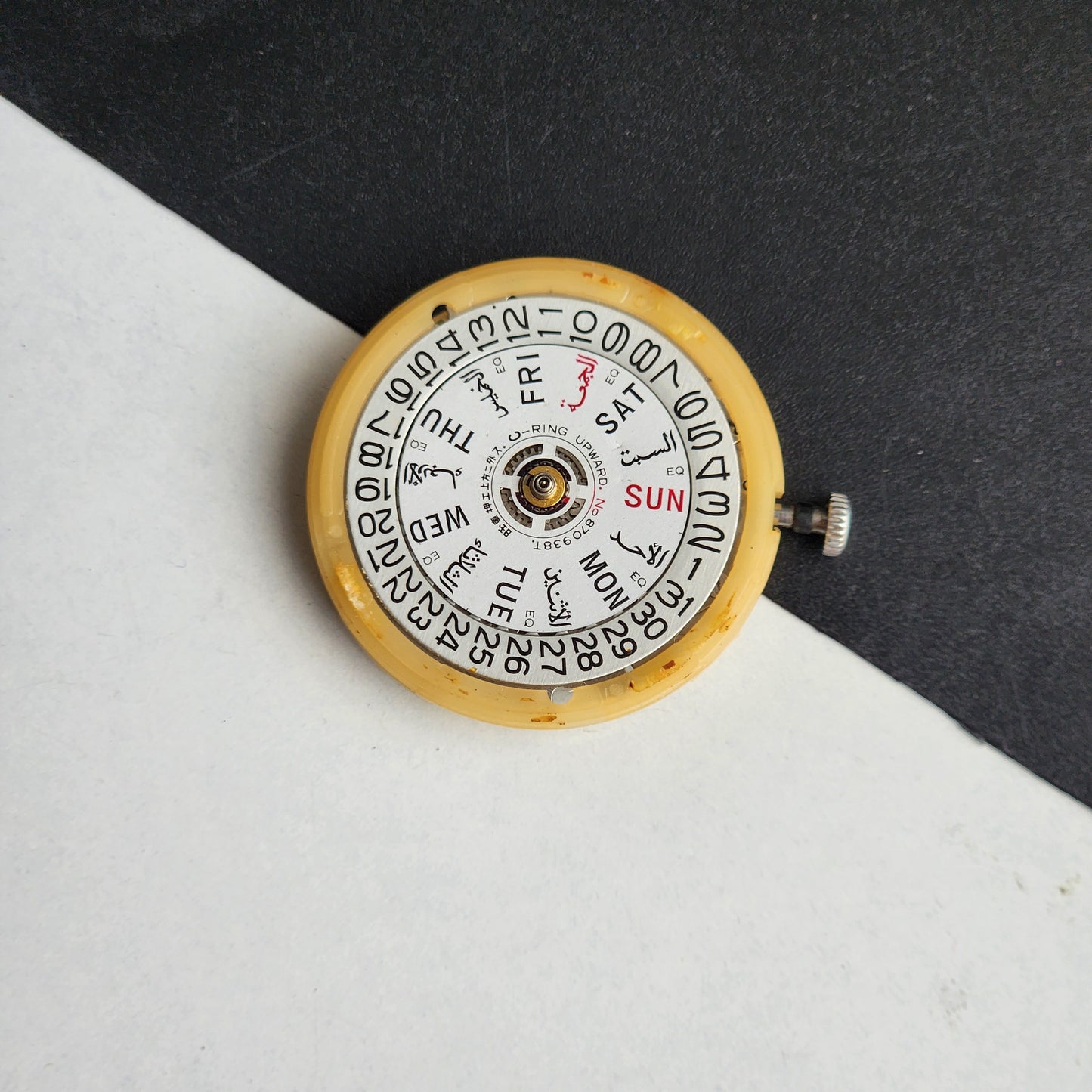 SEIKO 5 AUTOMATIC JAPAN MOVEMENT CAL NO.6349 DAY/DATE KEY ON-3 I77