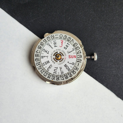 SEIKO 5 AUTOMATIC JAPAN MOVEMENT CAL NO.6349 DAY/DATE KEY ON-3 I77