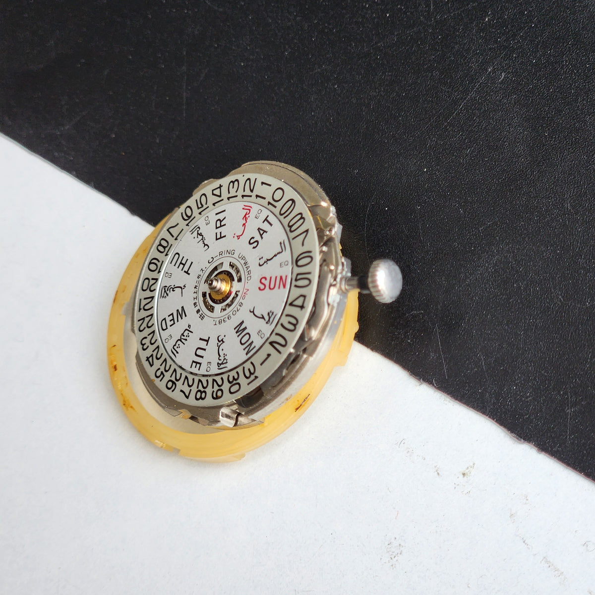 SEIKO 5 AUTOMATIC JAPAN MOVEMENT CAL NO.6349 DAY/DATE KEY ON-3 I77