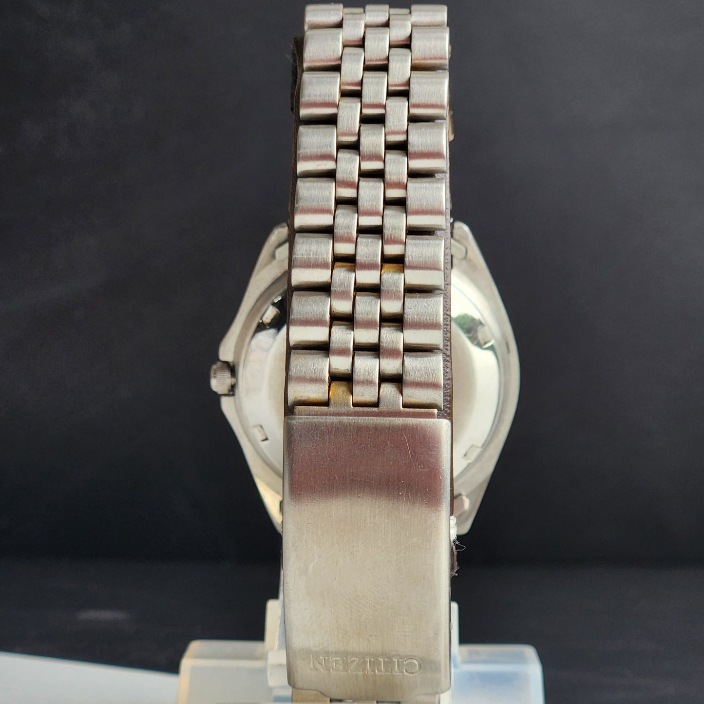 Vintage 1977 Original Citizen Automatic 8200 Cream Face 21 Jewels Day-Date Japanese Men's Wrist Watch IN04