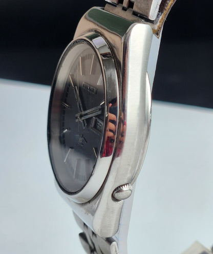 Vintage 1980 Original Citizen Automatic 8200 Grey Face 21 Jewels Day-Date Japanese Men's Wrist Watch IN06