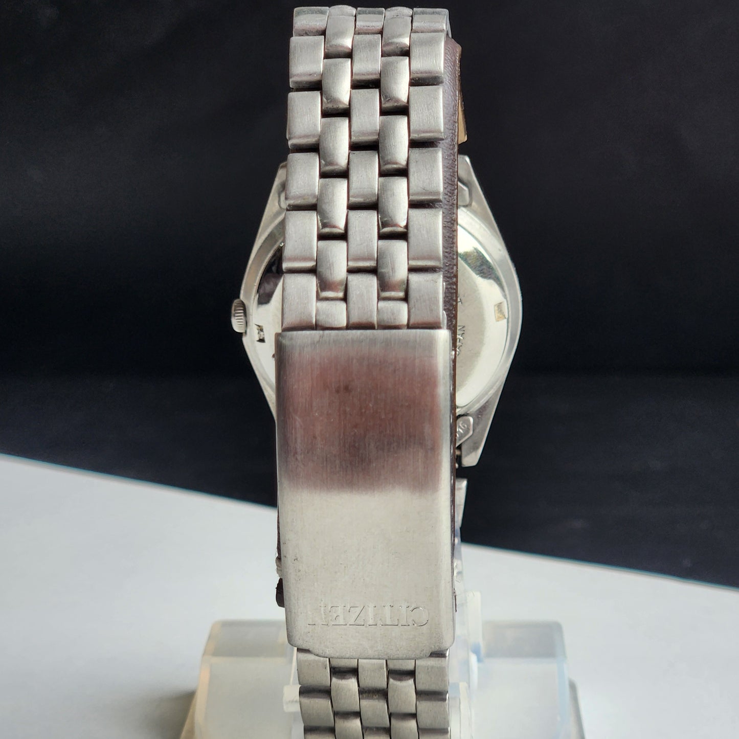 Vintage 1978 Original Citizen Automatic 8200 Grey Face 21 Jewels Day-Date Japanese Men's Wrist Watch IN07
