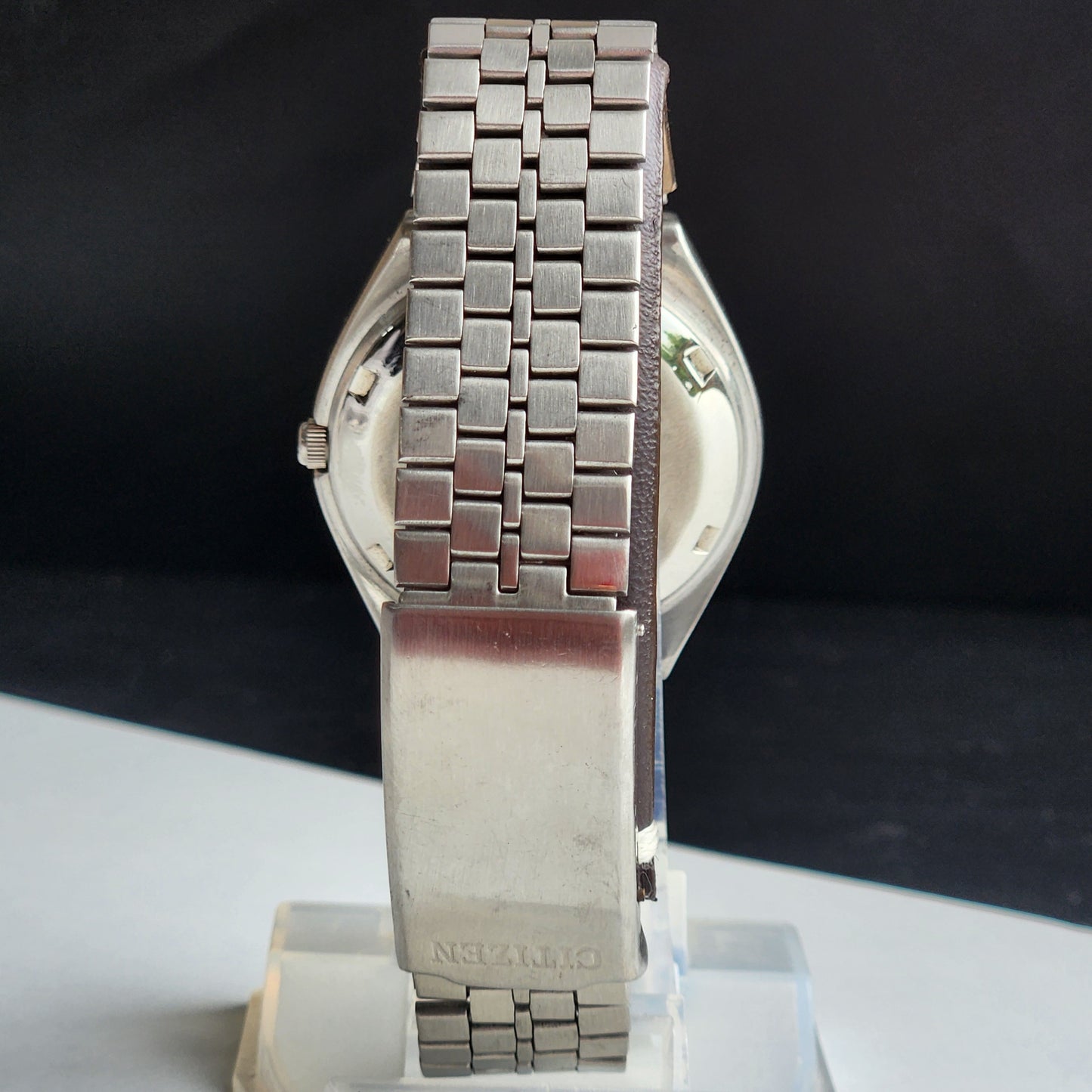 Vintage 1975 Original Citizen Automatic 8200 Golden Face 21 Jewels Day-Date Japanese Men's Wrist Watch IN12