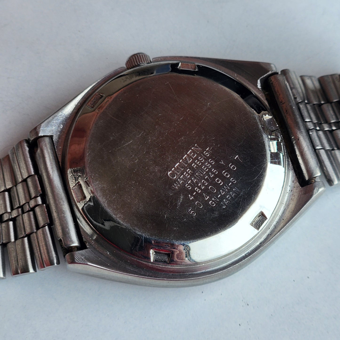 Vintage 1975 Original Citizen Automatic 8200 Golden Face 21 Jewels Day-Date Japanese Men's Wrist Watch IN12