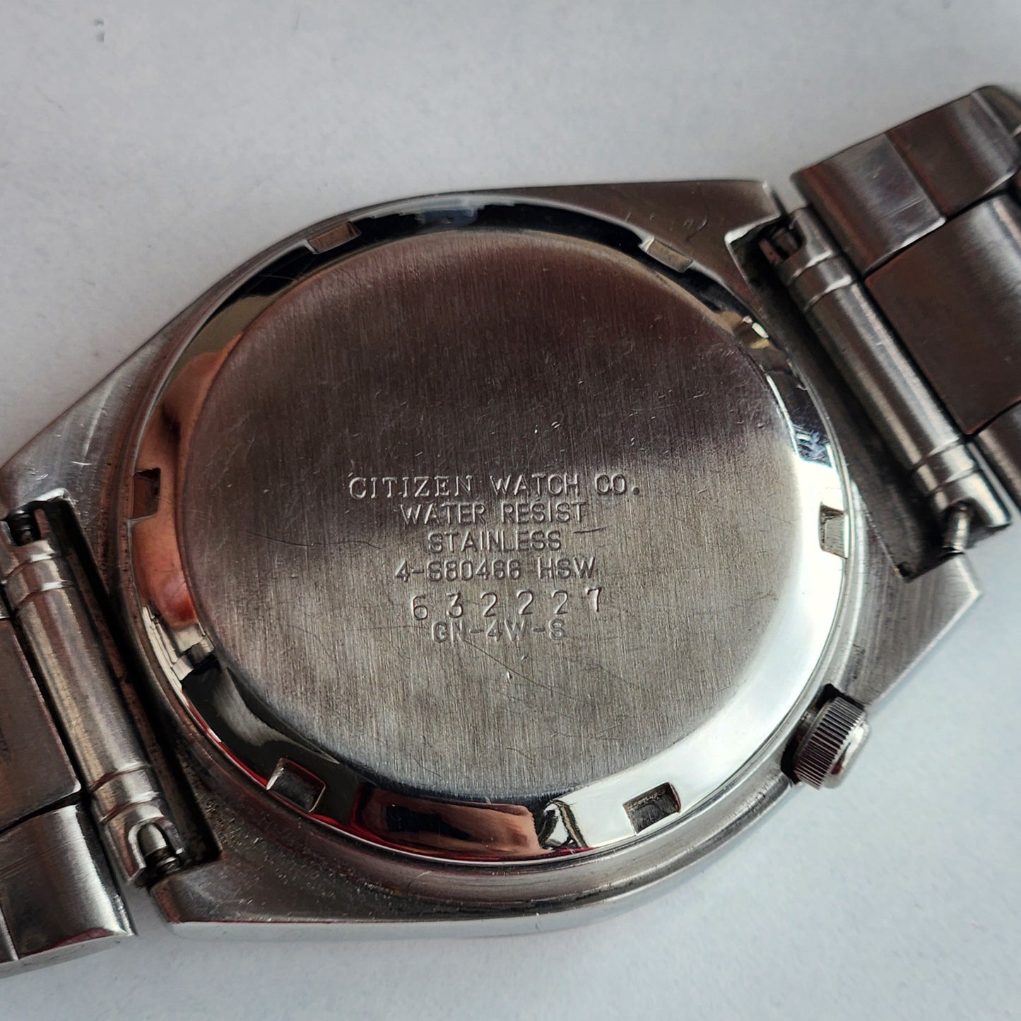 Vintage 1976 Original Citizen Automatic 8200 Silver Face 21 Jewels Day-Date Japanese Men's Wrist Watch IN20