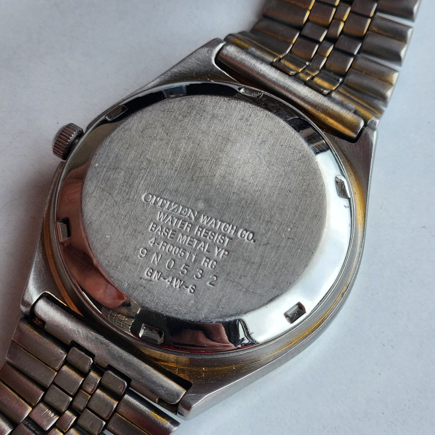 Vintage 1979 Original Citizen Automatic 8200 Brown Face 21 Jewels Day-Date Japanese Men's Wrist Watch IN24