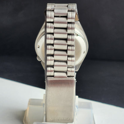 Vintage 1976 Original Citizen Automatic 8200 Black Face 21 Jewels Day-Date Japanese Men's Wrist Watch IN27