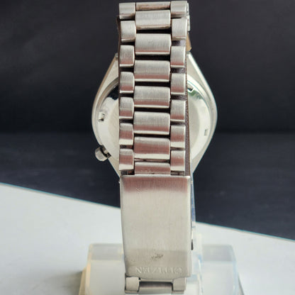 Vintage 1977 Original Citizen Automatic 8200 Golden Face 21 Jewels Day-Date Japanese Men's Wrist Watch IN29