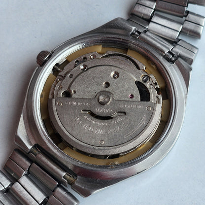 Vintage 1977 Original Citizen Automatic 8200 Cream Face 21 Jewels Day-Date Japanese Men's Wrist Watch IN30